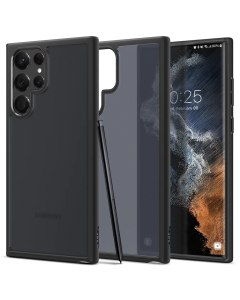 Чехол Spigen для Galaxy S22 Ultra - Ultra Hybrid Matte - Черный - ACS03920