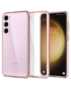 Чехол Spigen для Galaxy S23 - Ultra Hybrid - Розовый/Прозрачный - ACS06087