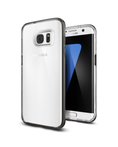 Чехол Spigen для Galaxy S7 Edge - Neo Hybrid Crystal - Темно-серый - 556CS20047