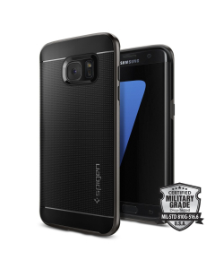 Чехол Spigen для Galaxy S7 Edge - Neo Hybrid - Темно-серый - 556CS20143