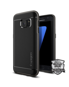 Чехол Spigen для Galaxy S7 - Neo Hybrid - Темно-серый - 555CS20141