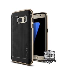 Чехол Spigen для Galaxy S7 - Neo Hybrid - Золотой - 555CS20202