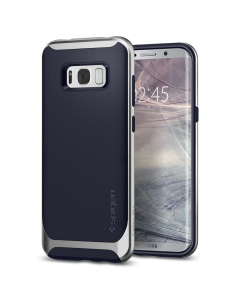 Чехол Spigen для Galaxy S8 Plus - Neo Hybrid - Серебристый - 571CS21652