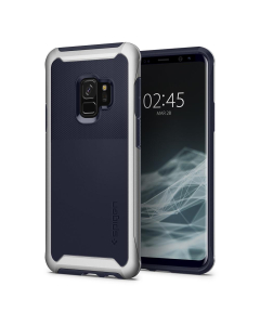 Чехол Spigen для Galaxy S9 - Neo Hybrid Urban - Серебристый - 592CS22890