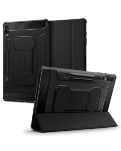 Чехол Spigen для Galaxy Tab S9 Plus - Rugged Armor Pro - Черный - ACS06539