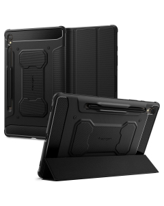Чехол Spigen для Galaxy Tab S9 - Rugged Armor Pro - Черный - ACS06540