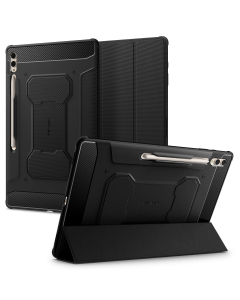 Чехол Spigen для Galaxy Tab S9 Ultra / Tab S8 Ultra - Rugged Armor Pro - Черный - ACS06538