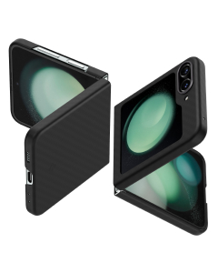 Чехол Spigen для Galaxy Z Flip 5 - Air Skin Pro - Черный - ACS06239
