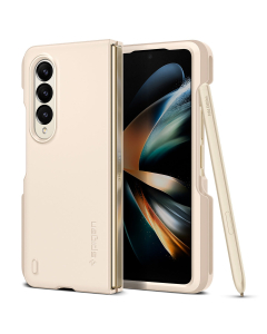 Чехол Spigen для Galaxy Z Fold 4 - Thin Fit P - Бежевый - ACS05511