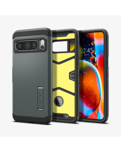Чехол Spigen для Google Pixel 8 Pro - Tough Armor - Зеленый - ACS06322