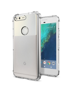 Чехол Spigen для Google Pixel - Crystal Shell - Прозрачный - F14CS20898