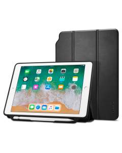 Чехол Spigen для iPad 9.7'' (2018/2017) - Smart Fold 2 - Черный - 053CS23991
