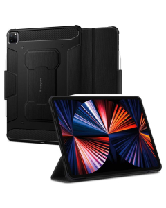Чехол Spigen для iPad Pro 12.9 (2021) - Rugged Armor Pro - Черный - ACS02889