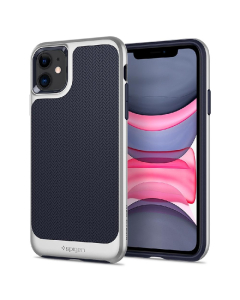Чехол Spigen для iPhone 11 - Neo Hybrid - Серебристый - 076CS27195