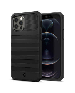 Чехол Spigen для iPhone 12 / 12 Pro - Geo Armor 360 - Черный - ACS02951