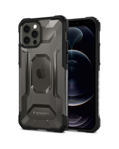 Чехол Spigen для iPhone 12 / 12 Pro - Nitro Force - Черный - ACS02637