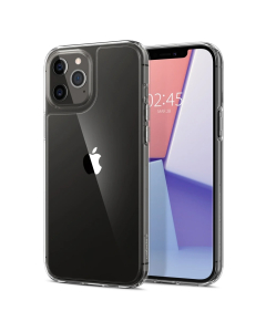 Чехол Spigen для iPhone 12 / iPhone 12 Pro - Quartz Hybrid - Прозрачный - ACS01705