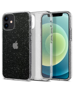 Чехол Spigen для iPhone 12 Mini - Liquid Crystal Glitter - Прозрачный кварц - ACS01741