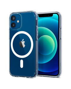 Чехол Spigen для iPhone 12 Mini - Ultra Hybrid Mag (MagFit) - Белый - ACS02628