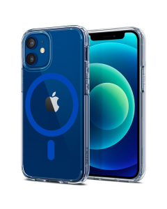 Чехол Spigen для iPhone 12 Mini - Ultra Hybrid Mag (MagFit) - Синий - ACS02630