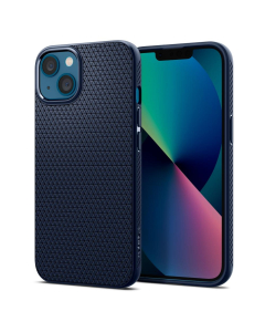 Чехол Spigen для iPhone 13 - Liquid Air - Синий - ACS03520