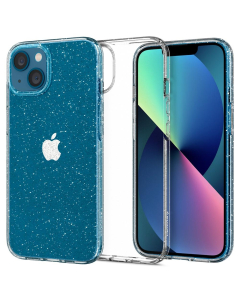 Чехол Spigen для iPhone 13 - Liquid Crystal Glitter - Прозрачный кварц - ACS03516