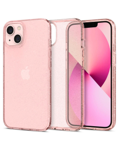 Чехол Spigen для iPhone 13 - Liquid Crystal Glitter - Розовый кварц - ACS03517
