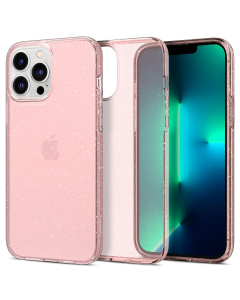 Чехол Spigen для iPhone 13 Pro - Liquid Crystal Glitter - Розовый кварц - ACS03256