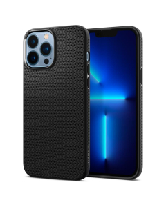 Чехол Spigen для iPhone 13 Pro Max - Liquid Air - Черный - ACS03201