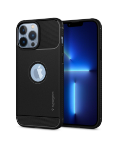Чехол Spigen для iPhone 13 Pro Max - Rugged Armor - Черный - ACS03200