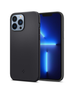 Чехол Spigen для iPhone 13 Pro Max - Silicone Fit - Черный - ACS03228