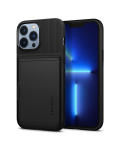 Чехол Spigen для iPhone 13 Pro Max - Slim Armor CS - Черный - ACS03218