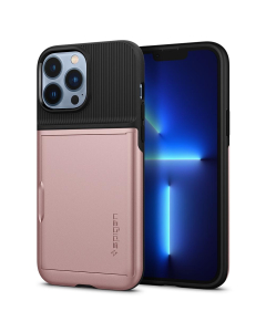 Чехол Spigen для iPhone 13 Pro Max - Slim Armor CS - Розовое золото - ACS03219