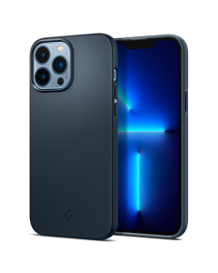 Чехол Spigen для iPhone 13 Pro Max - Thin Fit - Синевато-серый - ACS03192