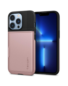 Чехол Spigen для iPhone 13 Pro - Slim Armor CS - Розовое золото - ACS03275