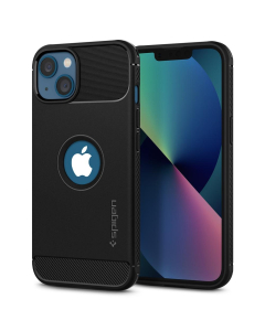 Чехол Spigen для iPhone 13 - Rugged Armor - Черный - ACS03518
