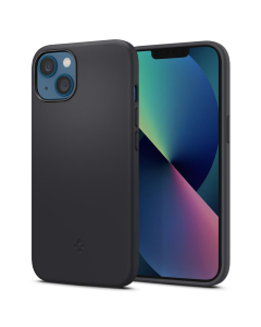 Чехол Spigen для iPhone 13 - Silicone Fit - Черный - ACS03548