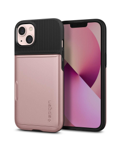 Чехол Spigen для iPhone 13 - Slim Armor CS - Розовое золото - ACS03537