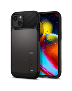 Чехол Spigen для iPhone 13 - Slim Armor - Темно-серый - ACS03425