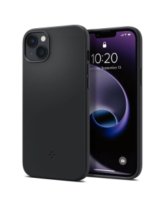 Чехол Spigen для iPhone 14 Plus - Silicone Fit (MagFit) - Черный - ACS04920