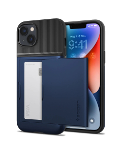 Чехол Spigen для iPhone 14 Plus - Slim Armor CS - Синий - ACS04913