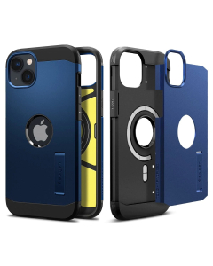 Чехол Spigen для iPhone 14 Plus - Tough Armor (MagFit) - Синий - ACS04917