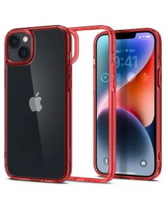 Чехол Spigen для iPhone 14 Plus - Ultra Hybrid - Красный - ACS04896