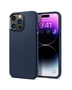 Чехол Spigen для iPhone 14 Pro - Liquid Air - Синий - ACS04958