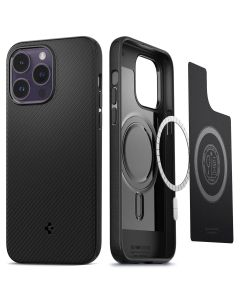 Чехол Spigen для iPhone 14 Pro Max - Mag Armor (MagFit) - Черный - ACS04844