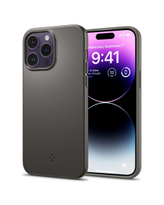 Чехол Spigen для iPhone 14 Pro Max - Thin Fit - Темно-серый - ACS04767