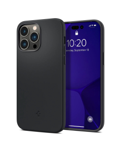 Чехол Spigen для iPhone 14 Pro - Silicone Fit (MagFit) - Черный - ACS04991