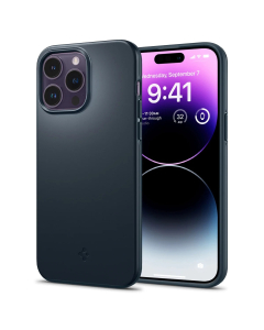 Чехол Spigen для iPhone 14 Pro - Thin Fit - Синевато-серый - ACS04781