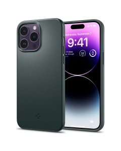 Чехол Spigen для iPhone 14 Pro - Thin Fit - Темно-зеленый - ACS04786