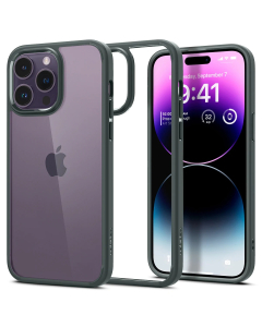 Чехол Spigen для iPhone 14 Pro - Ultra Hybrid - Темно-зеленый - ACS04966